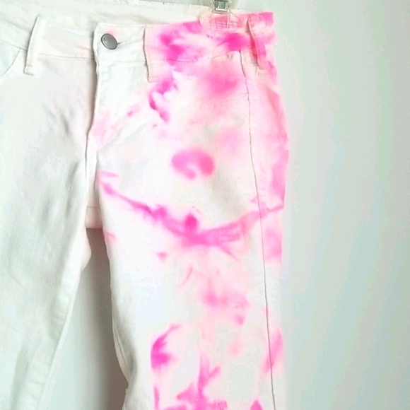 Pink tie dye jeans - Picture 5 of 11